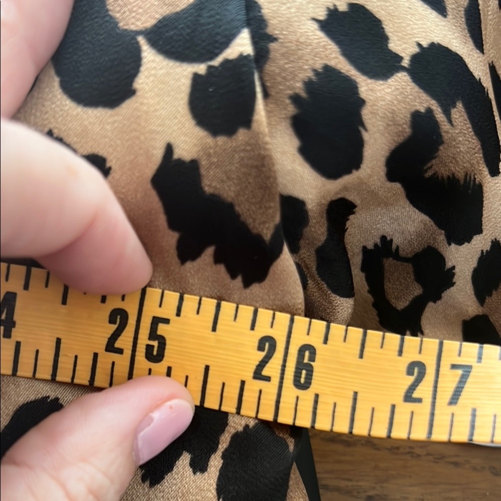 Brown and Black Leopard Print Pajama Set - Picture 9 of 14